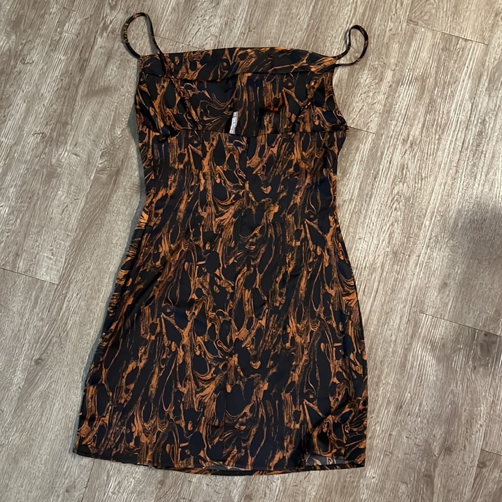 UO Mallory cowl neck slip dress M